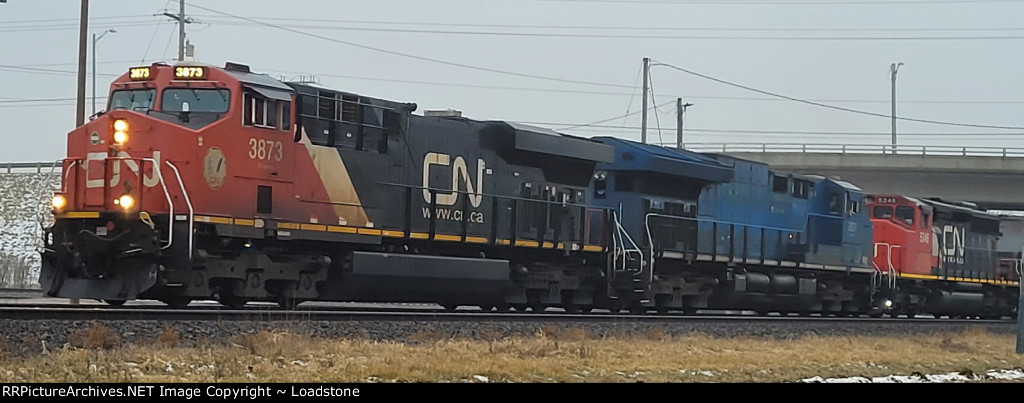 CN 3873 GECX 2037 CN 5346